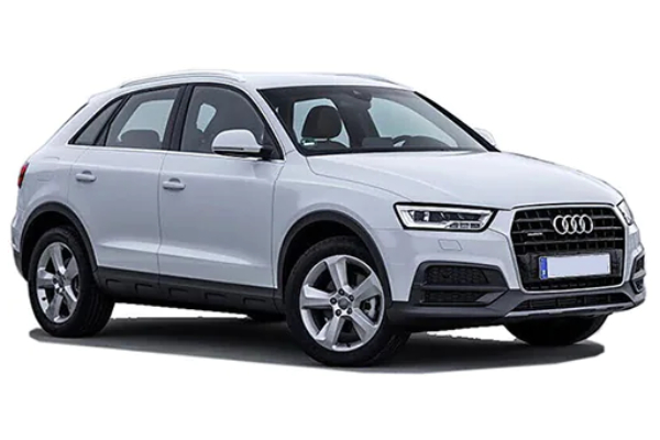 Premium Audi Q3 for rent in Goa. Luxury car hire at Goa Airport. Book now!