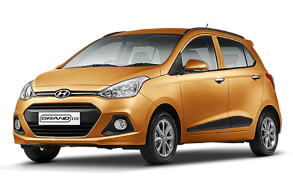 Compact and budget-friendly Hyundai Grand i10 for self-drive rental in Goa. Book your car now!